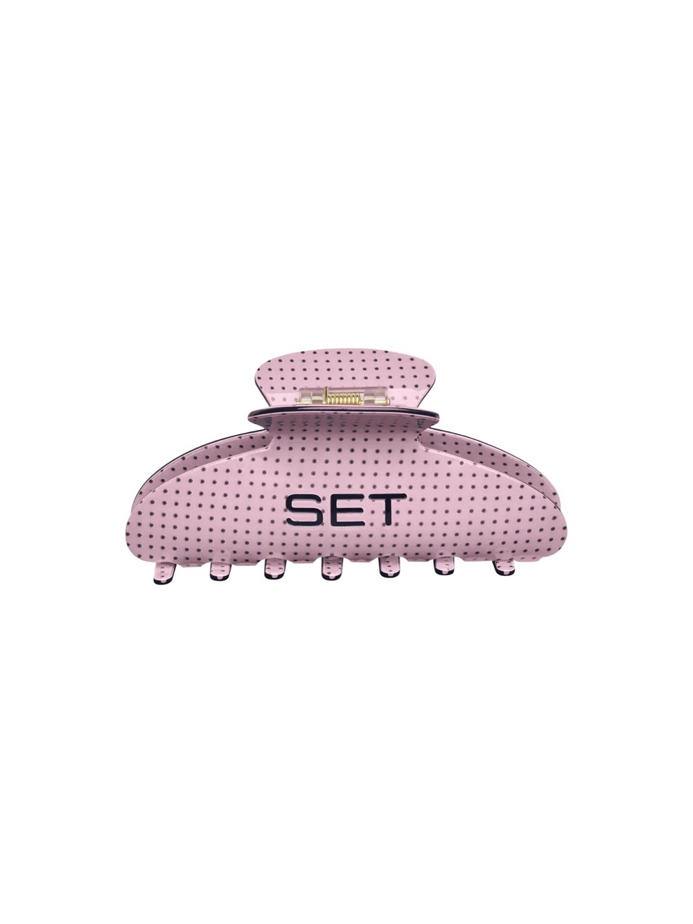 SET Active Birthday Polka Dot Claw Clip in Swirl